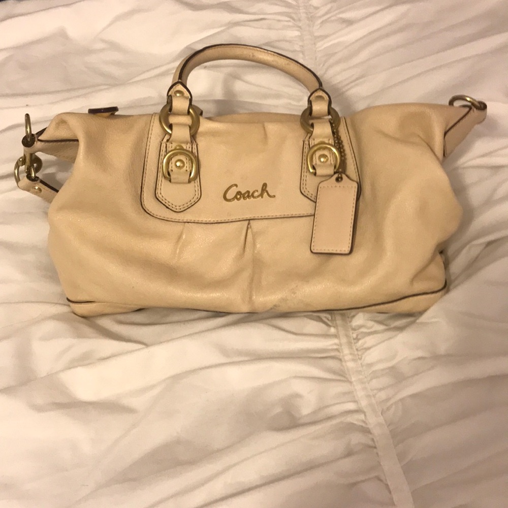 Leather Coach Purse